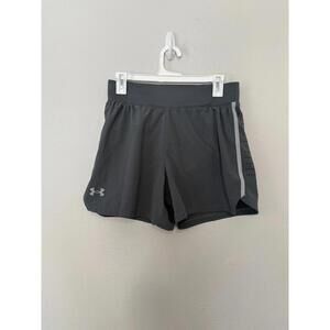 Under armour shorts size medium with speed pocket inside- longer inseam